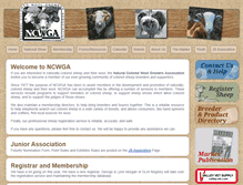 Tablet Screenshot of ncwga.org